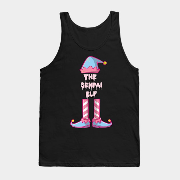 Pastel Goth Christmas Elf Kawaii Gothic Sarcastic Eboy Egirl Tank Top by TellingTales